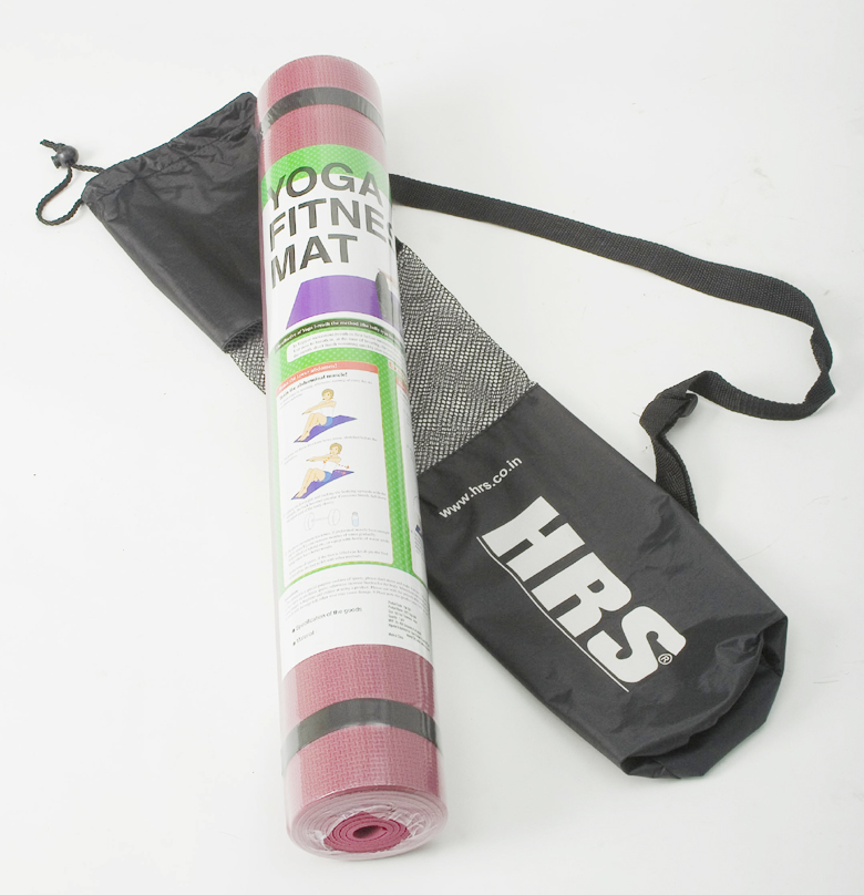 Strong and Durable Yoga Mat in attractive shoulder carrying bag